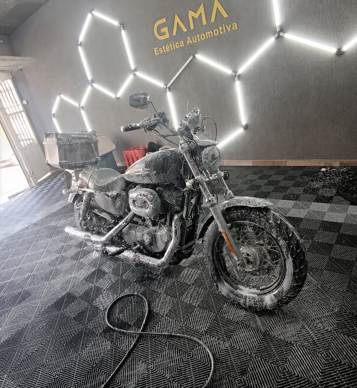 Processo de Lavagem – Harley Davidson Sportster